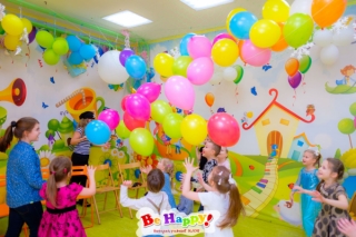 Оформление детских праздников шарами и фотосессия для детей от Be Happy! в Петербурге