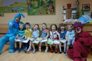 Выпускные из детского сада 2017 в СПб со Смешариками