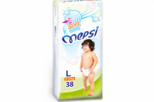 Акция в магазинах "ВотОнЯ": детские подгрузники Mepsi по цене 2014 года