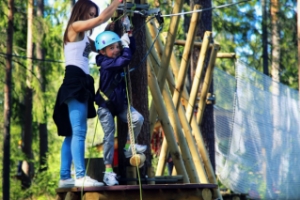 Отдых с детьми на летние каникулы в Ленобласти, в "GREENVALD Парк Скандинавия"