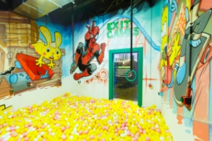 Развлечение для всей семьи в Москве: игровая комната с шарами в ExitGames