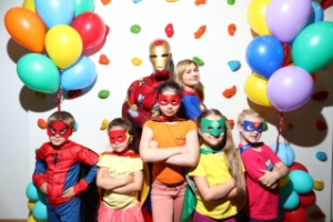 Тематическая вечеринка на детский праздник в игровом центре ExitGames в Москве