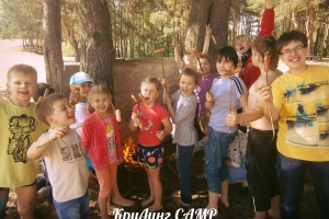 Детский городской лагерь в Санкт-Петербурге, лето 2014: отчетный фоторепортаж первой смены спортивно-языкового лагеря "КруЛинг"