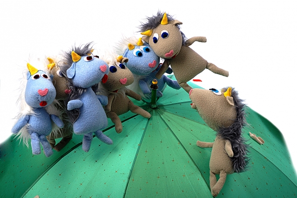 Интерактивный кукольный спектакль "Семеро козлят на новый лад" в детском клубе "Индиго", СПб