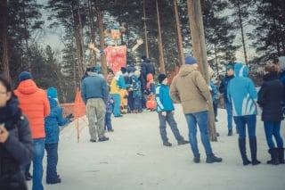 Празднование Масленицы 2016 на свежем воздухе в СПб: курорт "Охта Парк" приглашает гостей