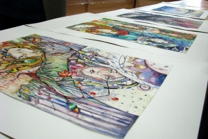Фотоотчет с 4 конкурса детского рисунка, проведенного Мюдом Мечевым и Ольгой Хлопиной в Музее изобразительных искусств РК