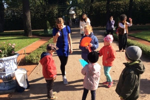 Экскурсии по центру Санкт-Петербурга для детей от клуба "Примавера кидс", фотоотчет