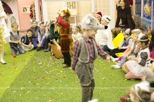 Предновогодняя программа 2013 для детей в "Рибамбель" в Москве, фотоотчет