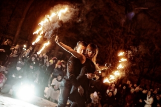Огненное шоу для всей семьи в отеле "Балтиец", Ленинградская область