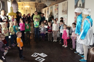 Детский праздник "Смурфики" на заказ в Санкт-Петербурге от агентства Lingvinity FEST