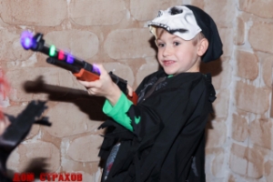 День рождения ребенка в стиле страшилок в СПб, фото "Атаки монстров" на "Территории Мистики"