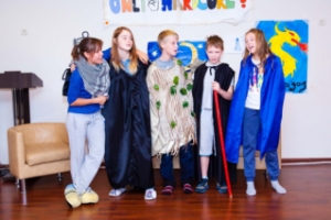 Первые осенние триместровые каникулы 2014 в детском лагере "Евроклуб" в Московской области