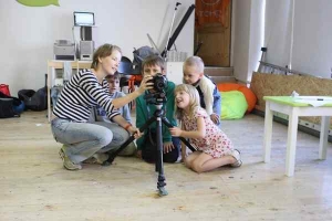 Городской лагерь на лето 2014 в Москве, фотоотчет от Children Art School