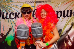Вечеринка для детей в стиле диско от клуба "Нора Братца Кролика", Москва