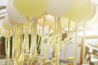 Оформление шарами в подарок: летняя акция в клубе "Нора Братца Кролика", Москва
