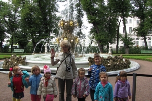 Фотографии с прогулок по Летнему саду с центром "Петербургское поколение"