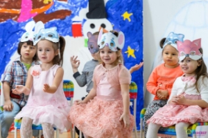 Фотоотчет с зимнего детского концерта центра P'tit CREF, Москва