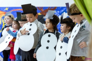 Фотоотчет с зимнего детского концерта центра P'tit CREF, Москва