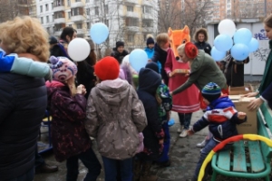 День рождения детского досугового центра Fox-club в Бескудниковском районе, фотоотчет