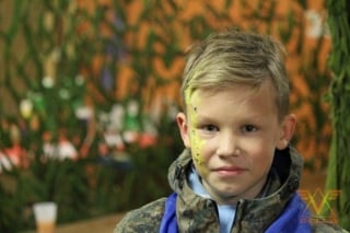 Пейнтбол для детей на крытой площадке в СПб