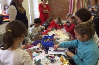 Мастер-классы от детской школы дизайна в арт-центре "Ё kids" на Невском, фото
