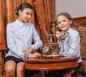 Школьные блузки для девочек в Хабаровске