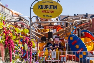 Бесплатные развлечения для детей в Хельсинки: парк, аттракционы, игровые площадки и карусели в Линнанмяки, Финляндия