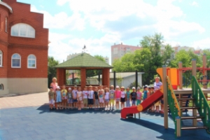 Учебная эвакуация в детском саду "Колибри" в Челябинске