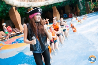 Пиратский день рождения для ребёнка в аквапарке "Питерлэнд", СПб